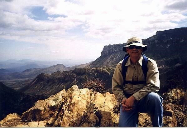 Half way up Lost Mine Peak - Big Bend National Park