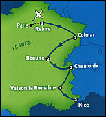 Tour Route Map