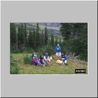 Lunch at Hidden Lake