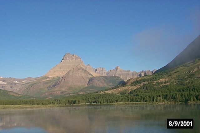 View From Many Glacier Lodge