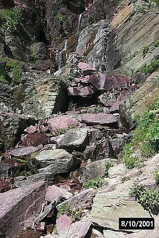 Along the Grinnell Glacier Trail