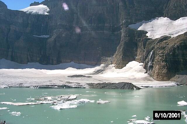 Gem, Grinnell and Salamander Glaciers