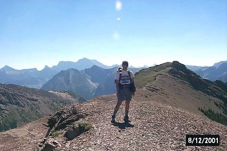 Atop Carthew Pass