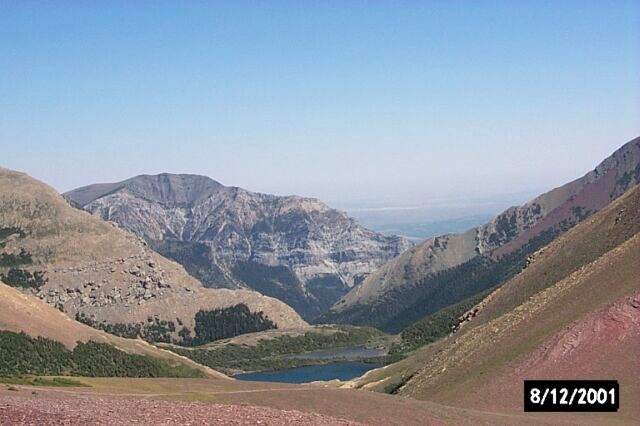 View From Carthew Pass