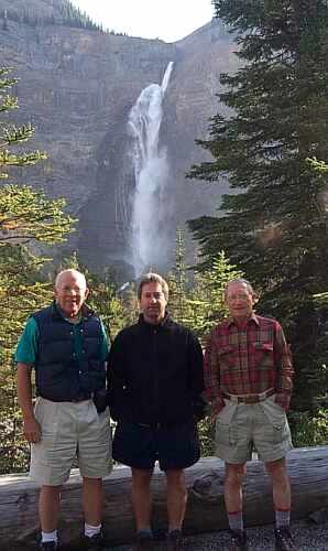  Takakkaw Falls - Jack, Tom and George 