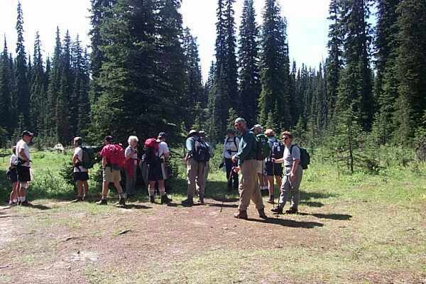  Saddling up - Yoho Lake 