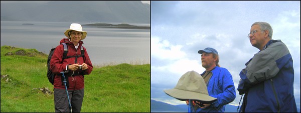 Joyce and Ed on Lismore island