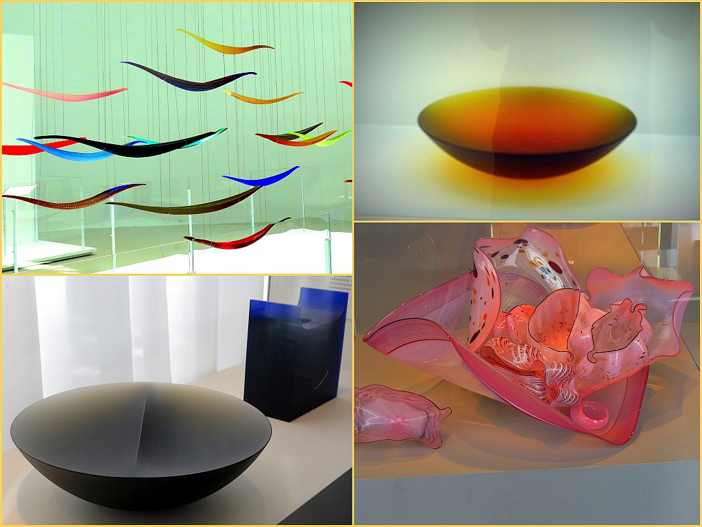 Pieces in Corning Museum of Glass