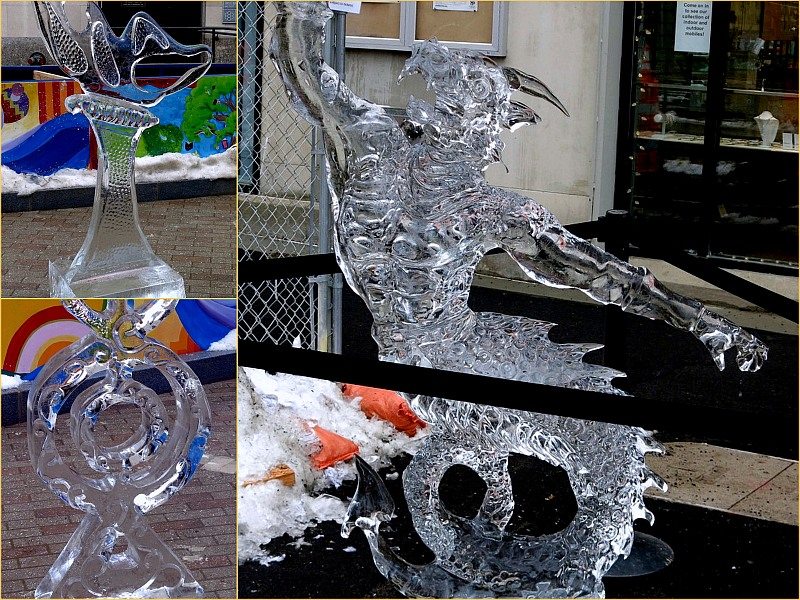 Animal Ice Sculptures