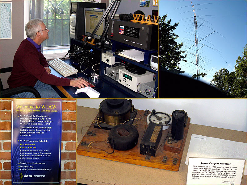  Operating ARRL Headquarter Station, W1AW, October 2011